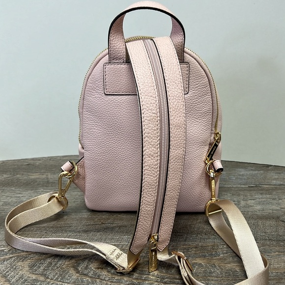 NWT Michael Kors ERIN Small Convertible Backpack -Powder Blush - Picture 5 of 12